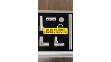 316 stainless steel adjustable connector