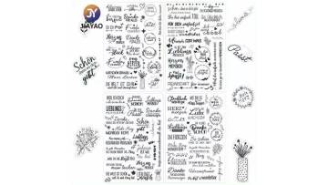 Premium Clear Vinyl Stickers for Branding