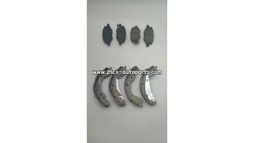 Front brake pads rear brake shoes changan Alsvin