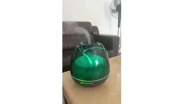 2022 New Colorful scent diffuser machine Desktop Creative Wood Grain Humidifier Home Bedroom  Ultrasonic Aromatherapy Humidifier1
