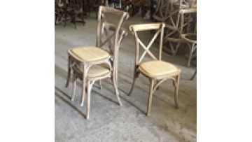 Stackable Beech Oak Crossback Chair X Wedding Vineyard Dining Wood Cross Back Chair1