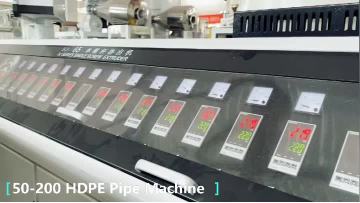 50-200mm PE pipe line 