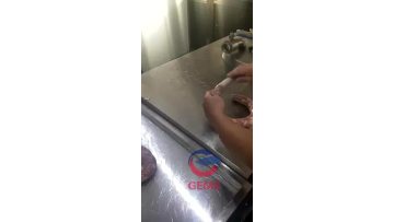 hydraulic sausage stuffer machine.mp4