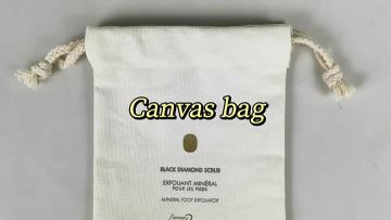 Cotton-canvas Drawstring Bags