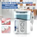 Nicefeel 1000ML Water Dental Flosser Electric Oral Irrigator Care Dental Flosser Water Toothbrush Dental SPA with 7pcs Tips