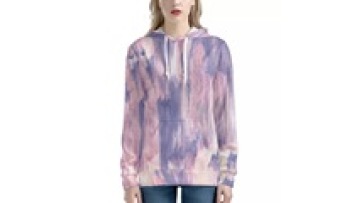 OEM Wholesale Tie Dye Custom Logo Plus Size Plain Blank Women's Hoodies & Sweatshirts1