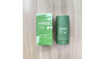 2021 Organic Green Tea Musk Clay Mask Stick for Skin Repair and Acne Removal1