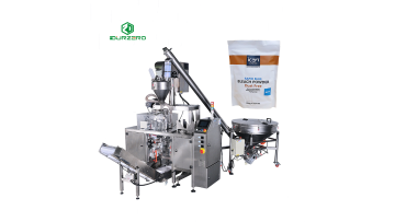 single station doypack machine for powder 