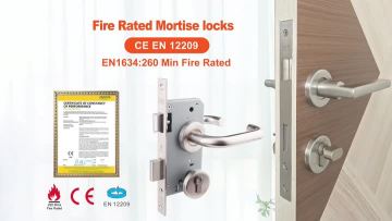 CE mortise lock with test machine
