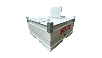 1000 Gallon fuel cube tank with UL142