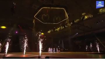 Stage digital water curtain