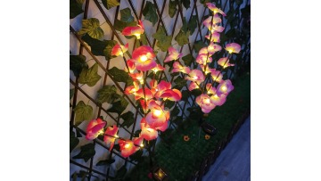LED Solar Phalaenopsis Flower Stake Light For Garden Pathway Landscape Security Villa Gate Park Holiday Party Christmas Decor1