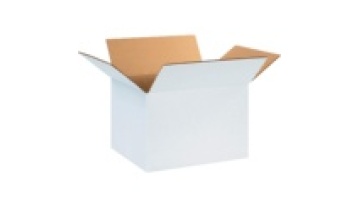 Double-sided white reusable corrugated box shipping boxes support custom 2-7 layer cardboard flute cartons1