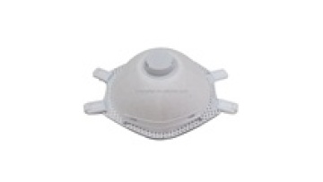 Disposable High Filterability Comfortable White FFP3V Non-Woven Mask With Valve For Industry1