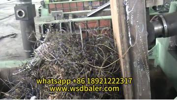 Y83-125 metal baler