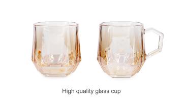 Hexagon Thickened Glass Cup