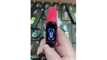 2021 latest Health Fitness Tracker Color Screen M6 Smart Bracelet Sports Pedometer Watch Band Smartwatch M61