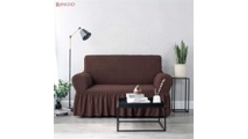 Spandex High Stretch loveseat sofa covers polyester spandex sofa covers BSCI factory sofa cover stretch with elastic1