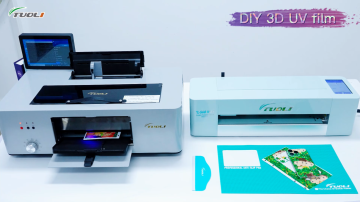 TUOLI 3D UV printer customized back film machine