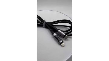240W USB4 40 Gbps USB Cable with display screen