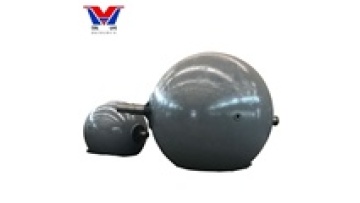 Wheat Straw Bagasse Spherical Rotary Digester Pulp Making Machine1