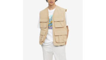 Brand High Quality Mens Cotton Puffer Vest Sleeveless Windbreaker Jacket for Men1
