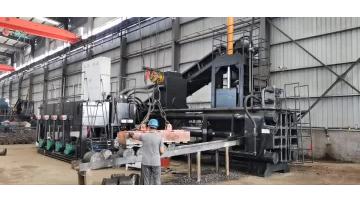 Horizontal Metal Chips Briquetter