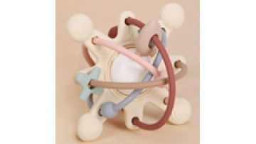 Wholesale New Bpa Free Animal Organic Soft Custom Food Grade Space Ring Silicone Teething Baby Teether Toys1