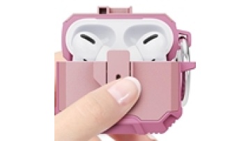 Shockproof Armor PC + TPU AirPods Case for AirPods 4/3/2/1 & Pro - Anti-Fall Protective Cover1