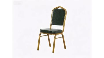 TL-14A114G Modern Luxury Dining Chair with Gold-Plated Iron Frame