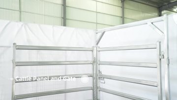 Factory price hot sale cattle sliding gate1