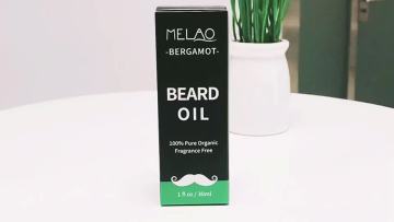 MELAO Beard Oil Natural and Organic Conditioner Softener - Promotes Beard Growth & Strengthens Mustaches Fragrance Free for Men1