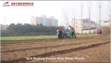 QLN Walking Tractor With Wheat Planter