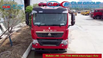 HOWO 15 Ton Water Foam Fire Truck