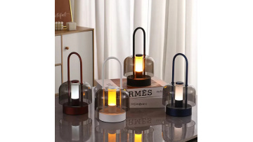 Hotel Restaurant Touch Dimming Rechargeable LED Table Lamp