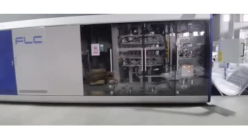 Automatic high speed plastic lid packing machine