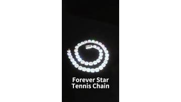 Men's HipHop Style Cubic Zirconia 925 Sterling Silver Jewelry Cuban Tennis Chain CZ Diamond Necklace1