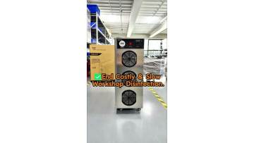 Ozone Space Disinfection for Food plant – Safe, Chemical‑Free & Effective