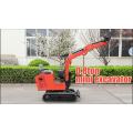 0.8ton Hydraulic Crawler Type Digger CE Mini Excavator