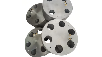 Cast aluminum disc heat conduction module