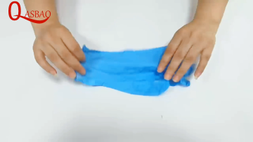 powder free nitrile examination gloves / nitrile gloves disposable (non-sterile) made in China high quality1