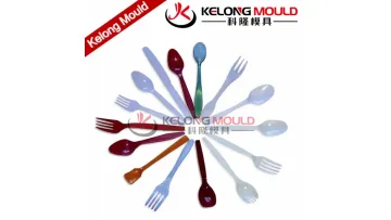 Plastic Injection Mould for Disposable Cutlery Spoon Fork Knife Moulds1
