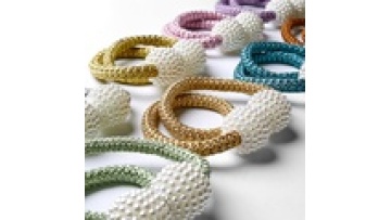 Magnetic Curtain Tie Backs with Pearls - Modern Drapery Holdbacks for Inside and Outside Curtains1