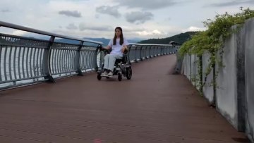 Wheelchair Price Foldable With Lithium Battery Elderly People Portable Electric Wheelchair Scooter1