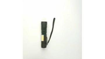New Arrival Aluminum Alloy Material USB Rechargeable COB Strong Light Telescopic Zoom Torch Led Flashlight1