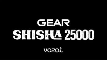 vozol gear shisha 25000