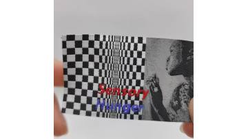 Modern digital woven label