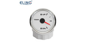 ELING 52mm Trim Gauge Meter with 8 Colors Backlight for Yachts and Boats1