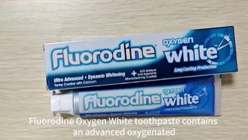 fluorodine whitening toothpaste