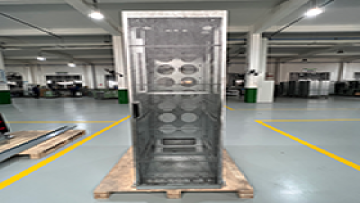 Sheet metal chassis sample display